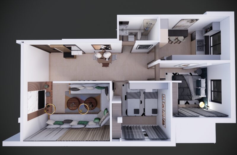 Vue 3D 1