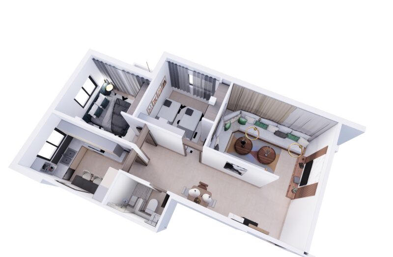 Vue 3D 4